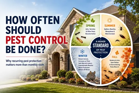 how often should pest control be done