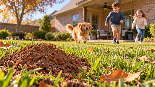 fire ants in the yard